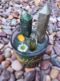 4444 Money flows to me easily  Crystal Candle Reiki Blessed by Queen