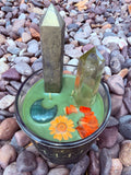 4444 Protection  Crystal Candle Reiki Blessed by Queen