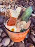 222 Everything is Coming HOLD ON Crystal Candle Reiki Blessed by Queen