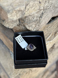 Amethyst Crystal Ring Size 8 From - Only 1 Available