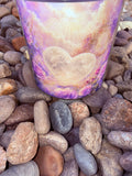 Angels always watching from heaven above (you can add a loved one in this candle image if you choose)￼Crystal Candle Reiki Blessed by Queen