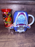 *Disneyland Exclusive* Buzz LightYear Mug & Jelly Belly 49 Flavors Bundle