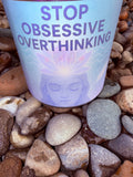 Obsessive Overthinking Crystal Candle Reiki Blessed by Queen