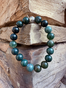 Green Jasper Crystal Bracelet