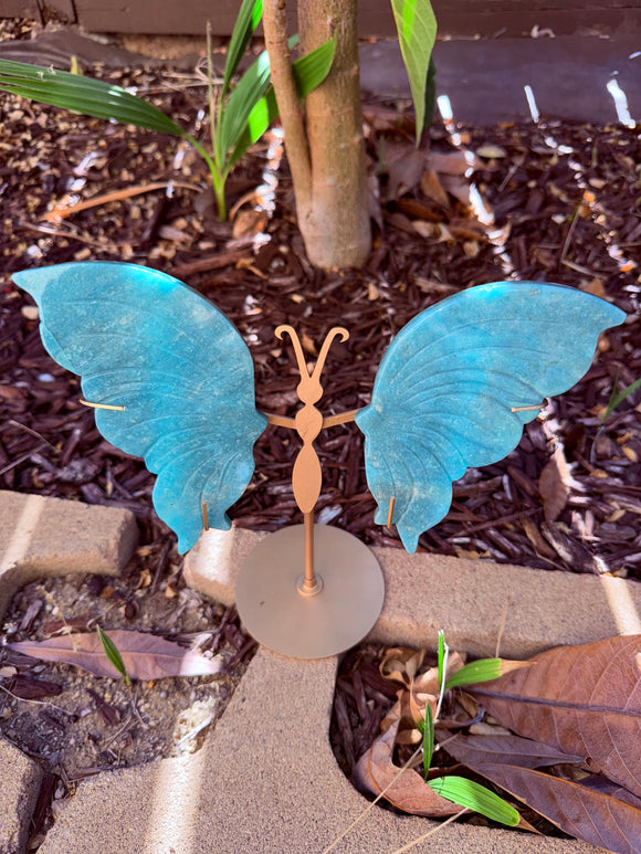 Amazonite Butterfly Crystal From Brazil #1