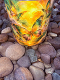 Grounding Frequency Crystal Candle Moonlight Reiki Blessed by Queen