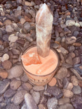 1111 Someone in Heaven Says Hello Crystal Candle Reiki Blessed by Queen