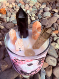 I Release Control Crystal Candle Reiki Blessed by Queen