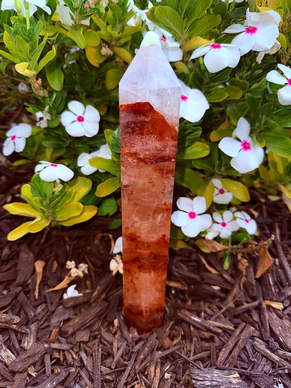 Fire Quartz Jumbo Tower From Madagascar #2