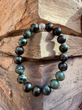 Kambaba Jasper Crystal Bracelet