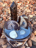 Every Evil Eye Go Blind Crystal Candle Moonlight Reiki Blessed by Queen