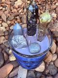 Ultimate Home Protection Crystal Candle Reiki Blessed by Queen