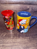 *Disneyland Exclusive* Donald Duck Mug & Jelly Belly 49 Flavors Bundle