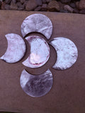 Lepidolite Crystal Moon "Anxiety & ADHD" From Brazil Moonlight Reiki Blessed by Queen