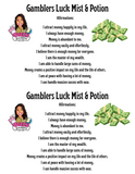 Gamblers Luck Potion infused with Pyrite - Only 4 Available