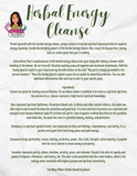 Herbal Energy Cleanse with a Smoky Quartz Crystal