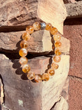 Citrine "Sucess & Prosperity" Crystal Bracelet From Brazil Reiki Blessed by Queen