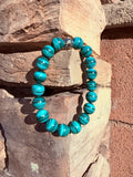 Malachite (Rare) "Self Transformation" Bracelet From Democratic Republic of the Congo (King's Favorite) Reiki Blessed by Queen