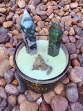 888 Abundance Crystal Candle Reiki Blessed by Queen