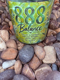 888 Balance Crystal Candle Reiki Blessed by Queen