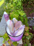 Loving Me is Priority #1  Crystal Candle Reiki Blessed by Queen