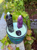 Shadow Breakthrough Crystal Candle Reiki Blessed by Queen