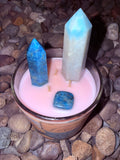 You Are Loved You Are Seen Crystal Candle Reiki Blessed by Queen