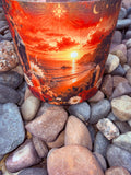 Obsession Fall Edition Crystal Candle Reiki Blessed by Queen