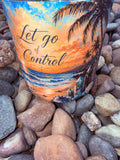 Let Go of Control Crystal Candle Reiki Blessed by Queen