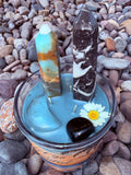 Let Go of Control Crystal Candle Reiki Blessed by Queen