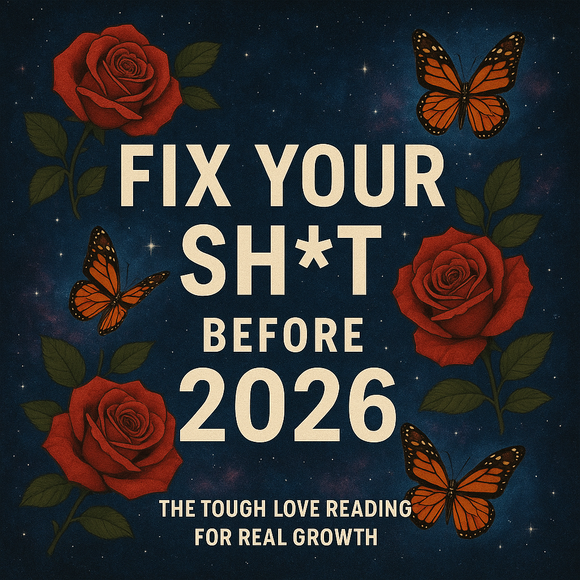 *PRE-ORDER* 🔥“Fix Your Sh*t Before 2026” The Tough Love Reading for Real Growth - Starts 10/27/2025