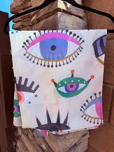 Evil Eye Multicolor Boho Scarf