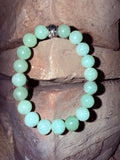 Light Green Jade Crystal Bracelet Reiki Blessed by Queen Under The 12:12 Portal
