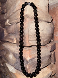 Rainbow Obsidian Jumbo Beads Crystal Necklace - The Master Protector