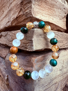 I am Abundance Crystal Bracelet