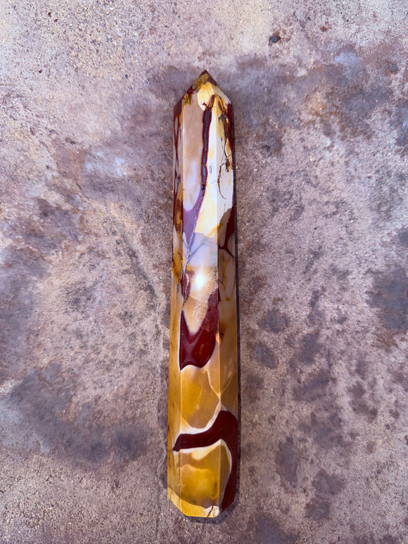 Mookaite Jasper Crystal Tower From Western Australia #1 Reiki Blessed by Queen