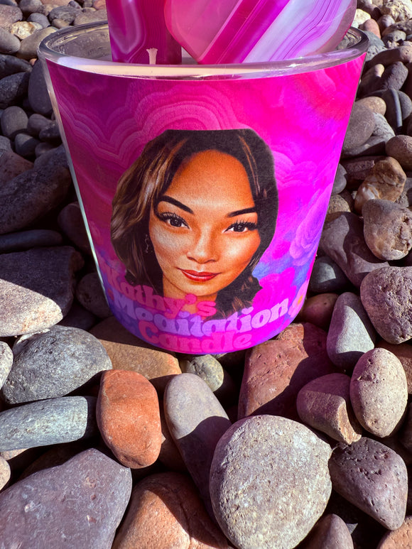 Queen’s Meditation Custom Candle To Be Used On Live Nightly
