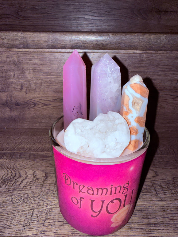 Dreaming of You Candle Reiki Blessed by Queen Under the New Moon in Scorpio on 11/20/25