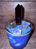 Third Eye Awakening Candle Reiki Blessed by Queen Under the New Moon in Scorpio on 11/20/25