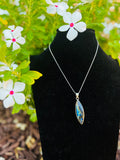 Labradorite Crystal Necklace - Only 1 Available