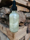 Glimmers Oil infused with Clear Quartz, Therapeutic Essential Oils & Reiki blessed by Queen