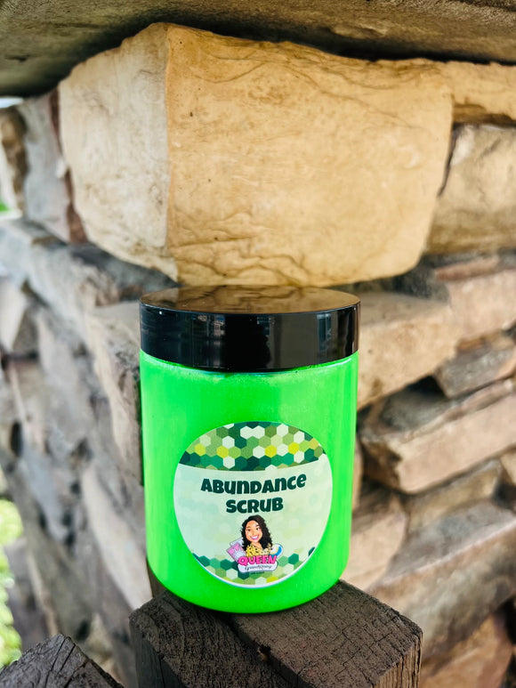 Abundance Overload Exfoliating Scrub with Therapeutic Essential Oils & Reiki blessed by Queen