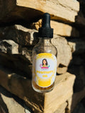 Positivity Oil infused with Citrine, Therapeutic Essential Oils & Reiki blessed by Queen