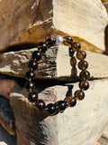 Smoky Quartz Crystal Bracelet From Brazil Reiki Blessed by Queen