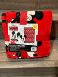 Disney Mickey Mouse Pillow, Blanket & Candy Bundle - Only 1 Available