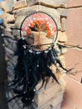 Carnelian, Red Jasper & Rose Quartz "Obsession" Dream Catcher Reiki blessed by Queen