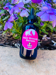 Hair Growth Serum with Therapeutic Essential Oils & Reiki blessed by Queen