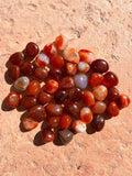 Carnelian "Obsession" Crystal From Brazil Moonlight Reiki Blessed by Queen