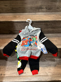 Justice League Super Heroes Sweatshirt, Pants & Candy Bundle