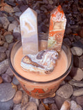 I AM NEXT Crystal Candle Moonlight Reiki Blessed by Queen